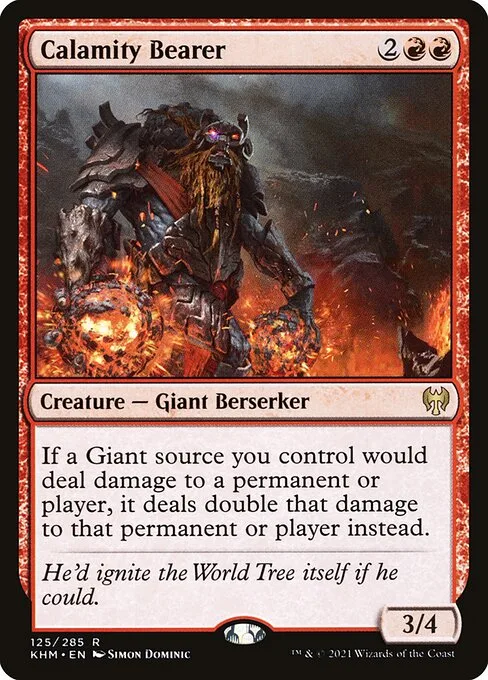 Calamity Bearer · Kaldheim 125/425
