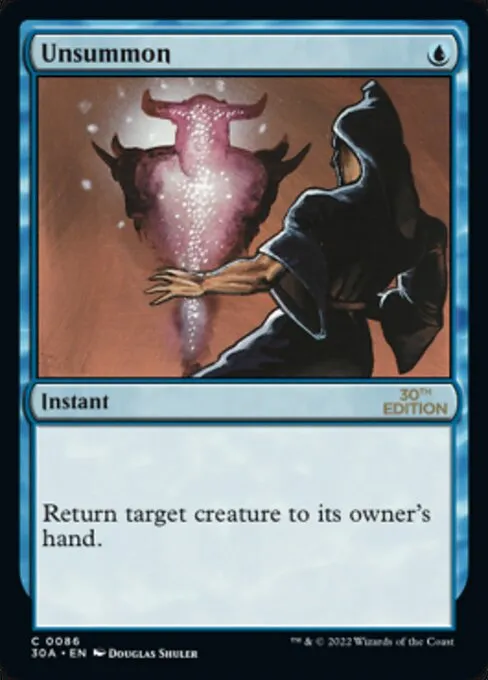 Unsummon · 30th Anniversary Edition 86/594