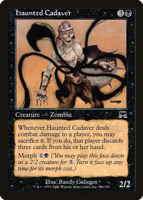 Haunted Cadaver · Onslaught 154/351