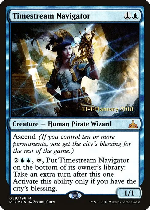 Timestream Navigator · Rivals of Ixalan Promos 59s/98