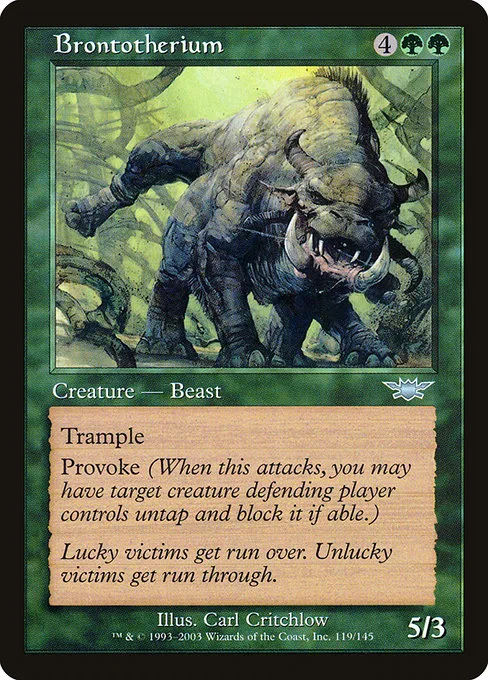 Brontotherium · Legions 119/145