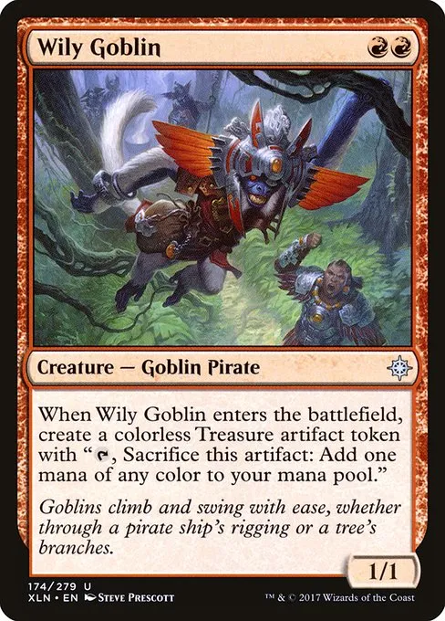 Wily Goblin · Ixalan 174/289
