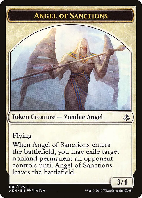 Angel of Sanctions · Amonkhet Tokens 1/26