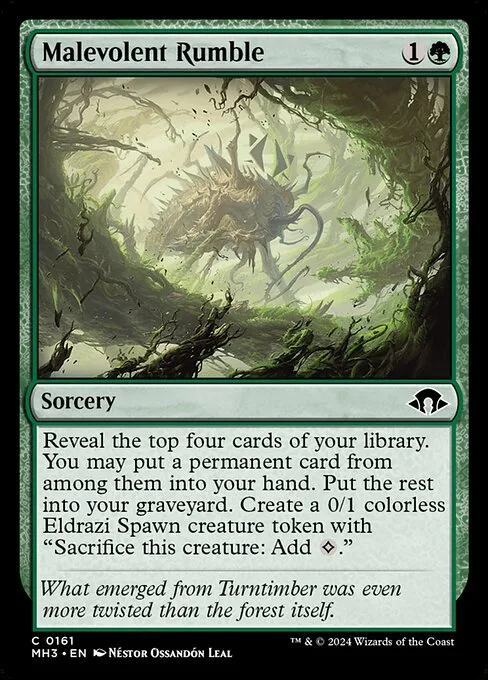Malevolent Rumble · Modern Horizons 3 161/528