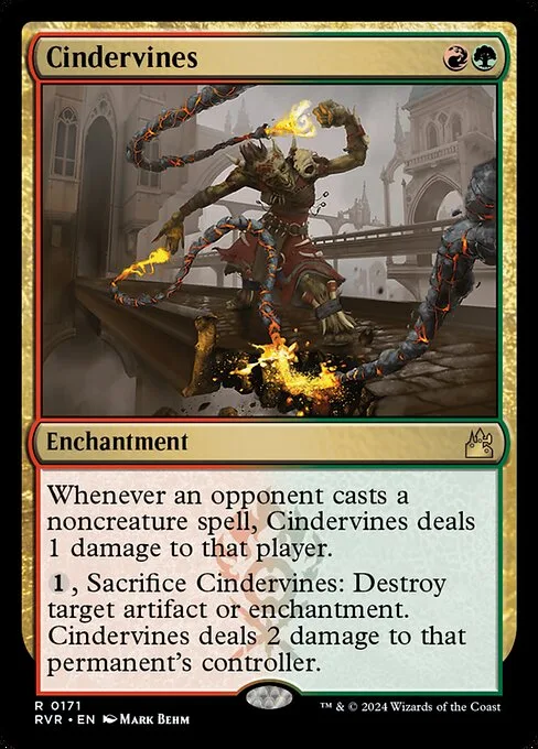 Cindervines · Ravnica Remastered 171/531