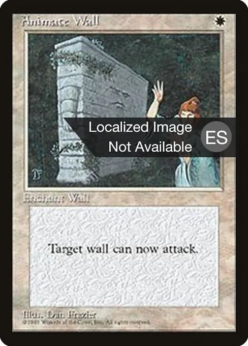 Animate Wall · Fourth Edition Foreign Black Border 4/378