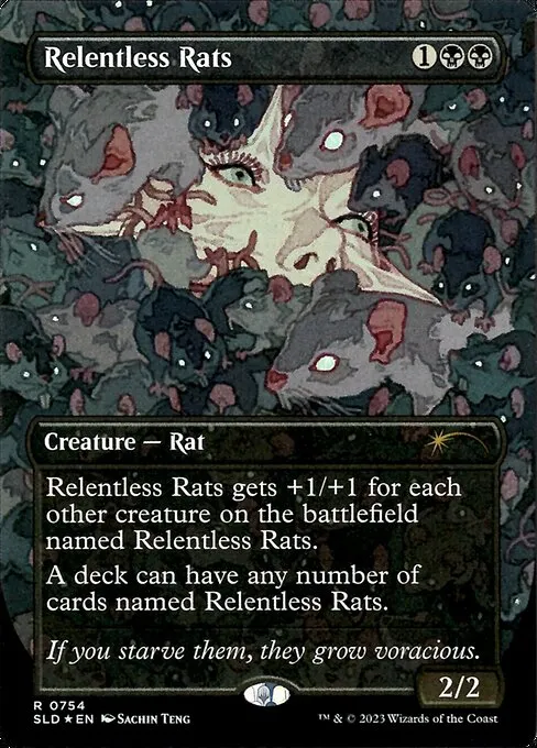 Relentless Rats · Secret Lair Drop 754/2547