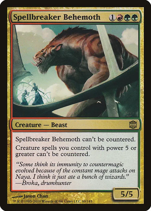 Spellbreaker Behemoth · Alara Reborn 60/145