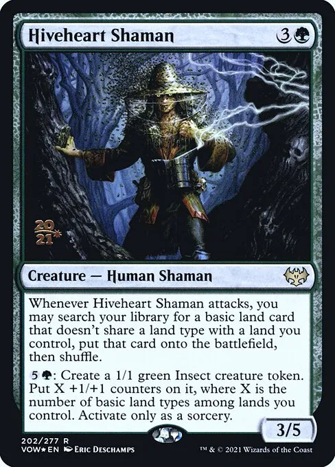 Hiveheart Shaman · Innistrad: Crimson Vow Promos 202s/121
