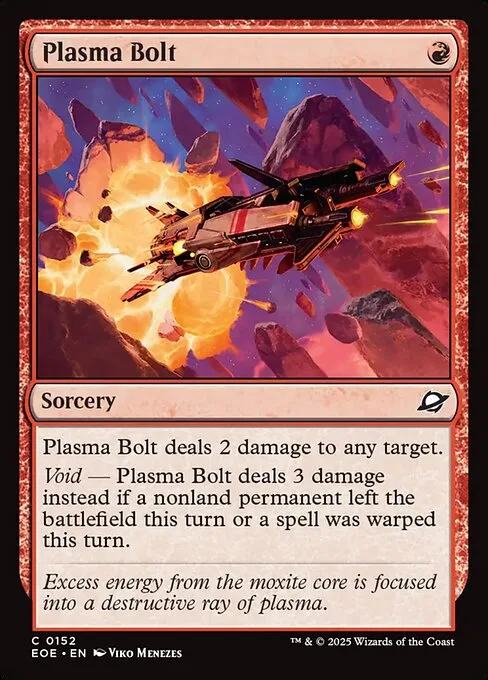 Plasma Bolt · Edge of Eternities 152/400