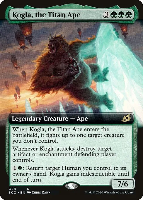 Kogla, the Titan Ape · Ikoria: Lair of Behemoths 328/390