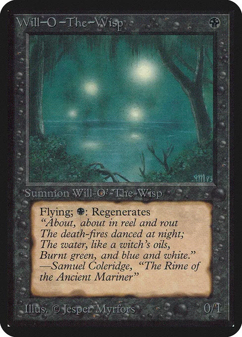 Will-o'-the-Wisp · Limited Edition Alpha 135/295
