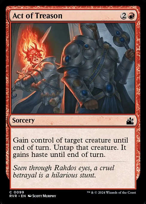 Act of Treason · Ravnica Remastered 99/531