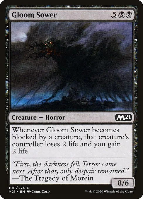 Gloom Sower · Core Set 2021 100/397