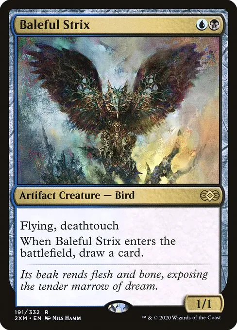 Baleful Strix · Double Masters 191/384