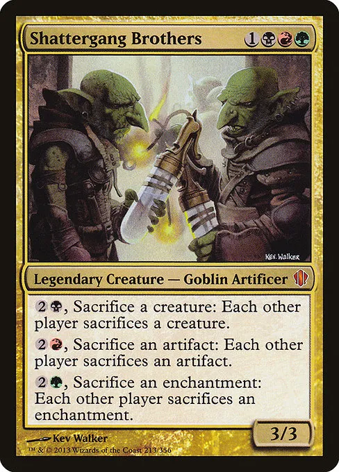 Shattergang Brothers · Commander 2013 213/356