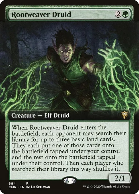 Rootweaver Druid · Commander Legends 684/718