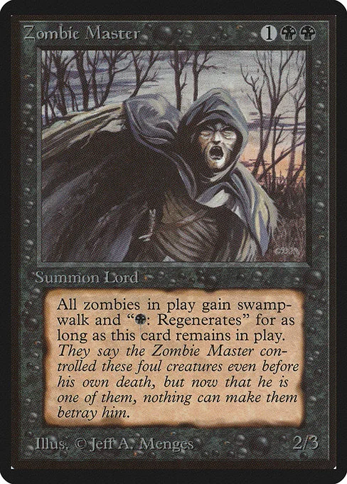 Zombie Master · Limited Edition Beta 138/302