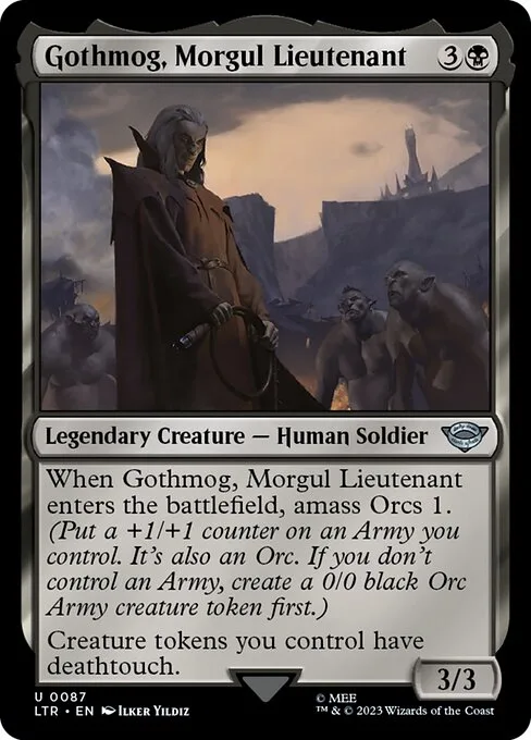 Gothmog, Morgul Lieutenant · The Lord of the Rings: Tales of Middle-earth 87/856