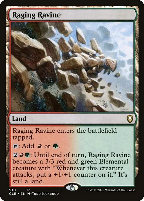 Raging Ravine · Commander Legends: Battle for Baldur's Gate 910/936