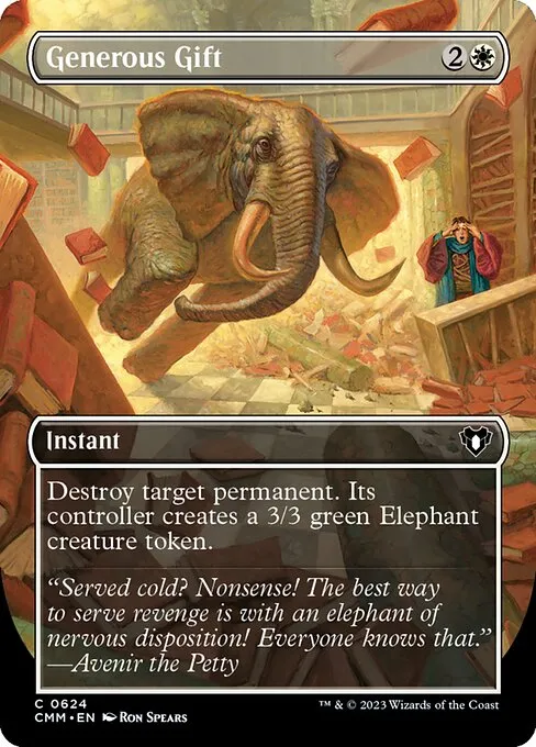 Generous Gift · Commander Masters 624/1067