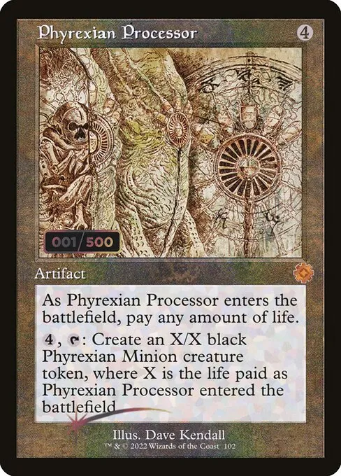 Phyrexian Processor · The Brothers' War Retro Artifacts 102z/189