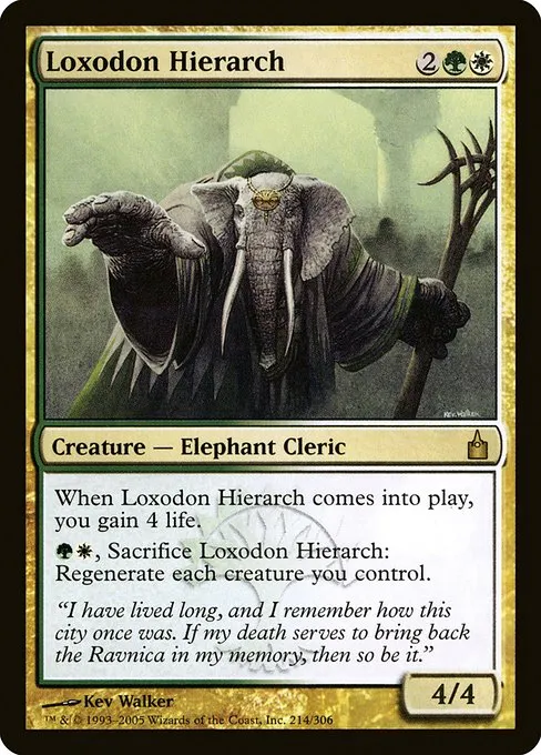 Loxodon Hierarch · Ravnica: City of Guilds 214/306