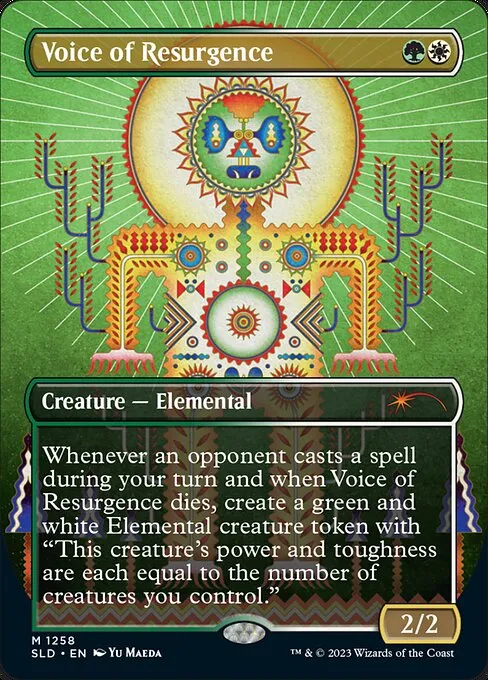Voice of Resurgence · Secret Lair Drop 1258/2547