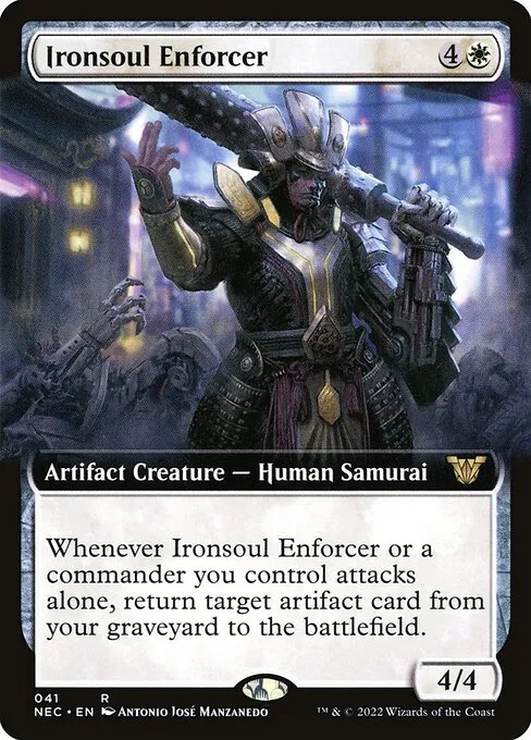 Ironsoul Enforcer · Neon Dynasty Commander 41/179