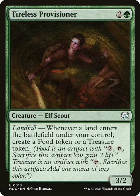 Tireless Provisioner · March of the Machine Commander 313/450