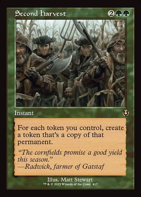 Second Harvest · Innistrad Remastered 417/495