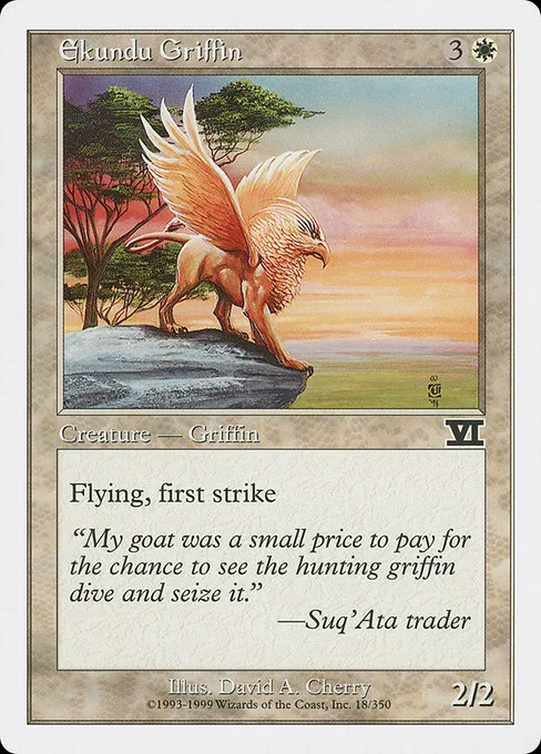 Ekundu Griffin · Classic Sixth Edition 18/351
