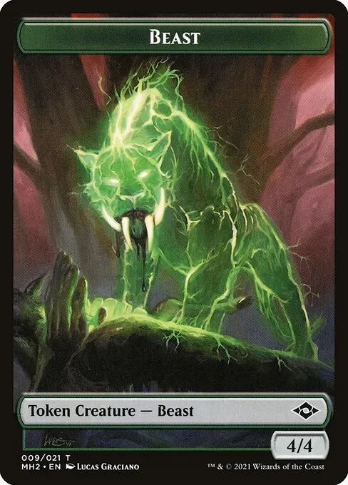 Beast · Modern Horizons 2 Tokens 9/21