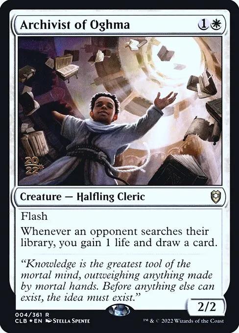 Archivist of Oghma · Battle for Baldur's Gate Promos 4s/104