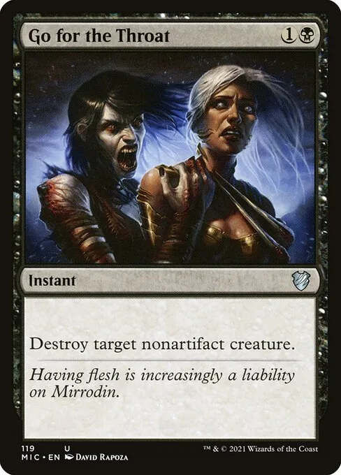 Go for the Throat · Midnight Hunt Commander 119/187