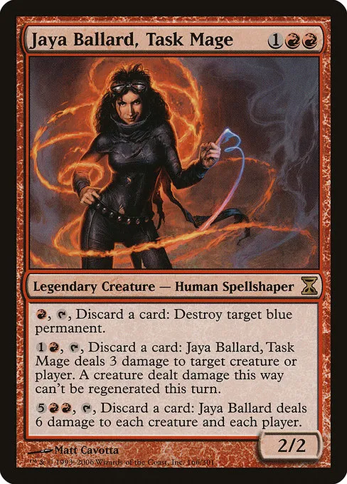 Jaya Ballard, Task Mage · Time Spiral 166/301