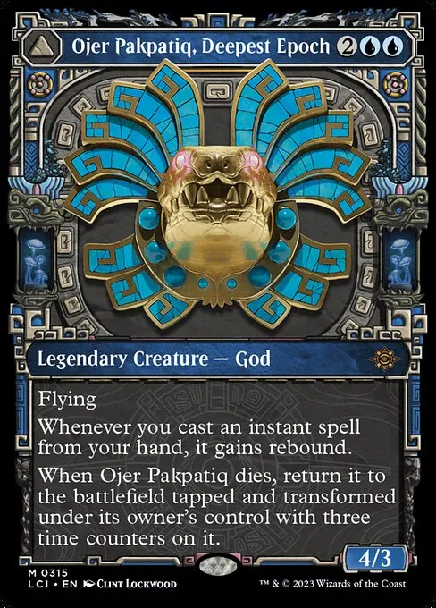 Ojer Pakpatiq, Deepest Epoch // Temple of Cyclical Time · The Lost Caverns of Ixalan 315/416