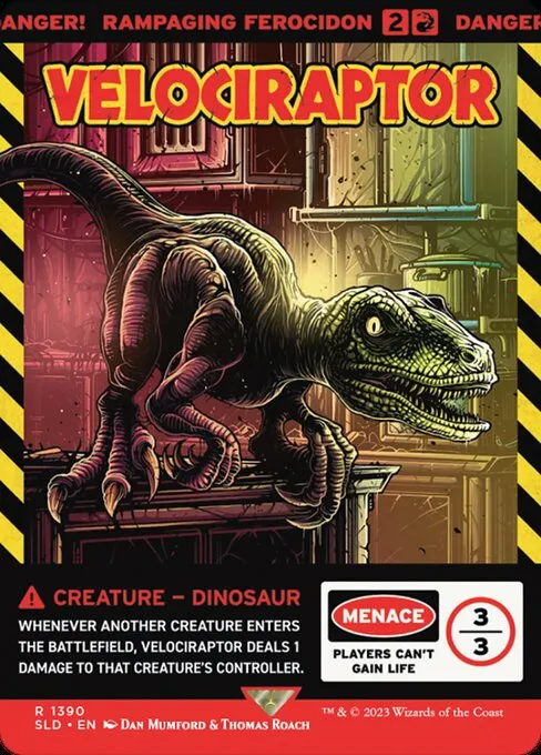 Rampaging Ferocidon · Secret Lair Drop 1390/2547