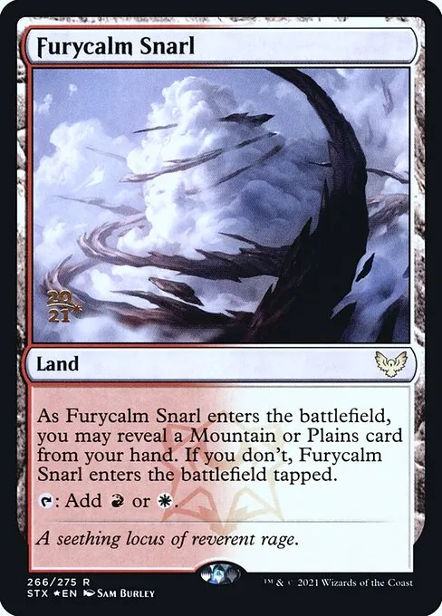 Furycalm Snarl · Strixhaven: School of Mages Promos 266s/164