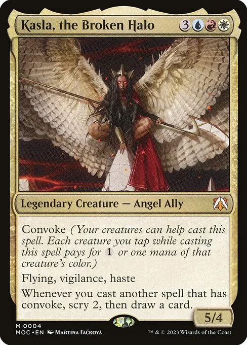 Kasla, the Broken Halo · March of the Machine Commander 4/450