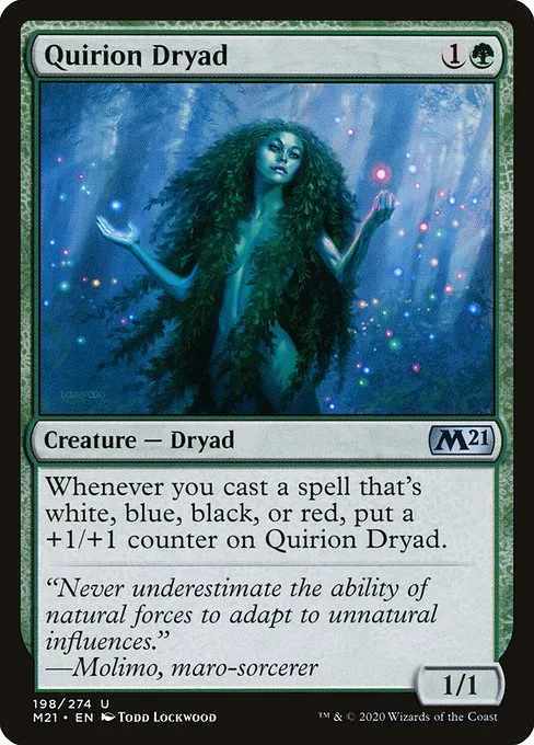 Quirion Dryad · Core Set 2021 198/397