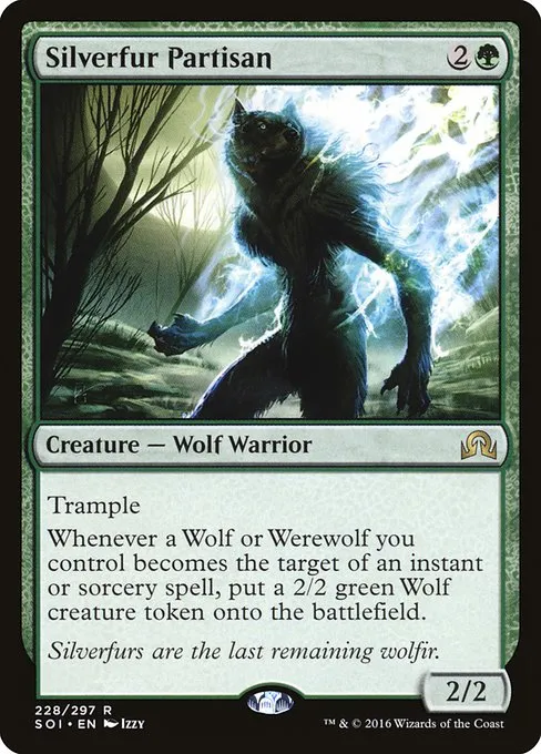 Silverfur Partisan · Shadows over Innistrad 228/302