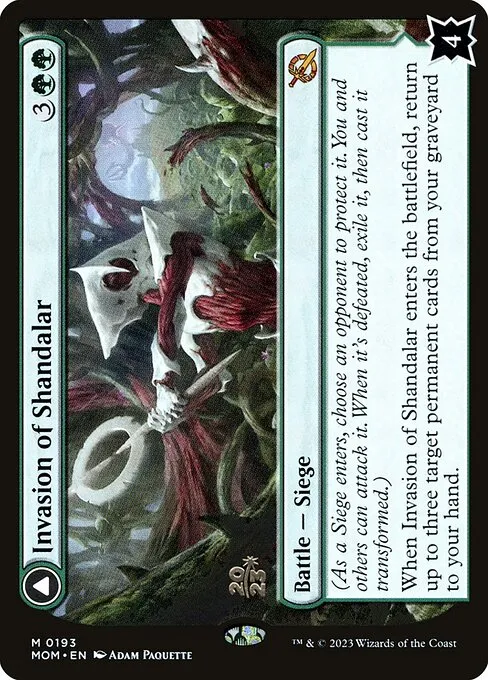 Invasion of Shandalar // Leyline Surge · March of the Machine Promos 193s/144