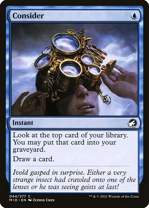 Consider · Innistrad: Midnight Hunt 44/399