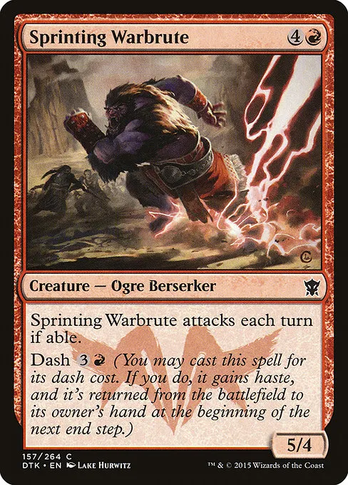 Sprinting Warbrute · Dragons of Tarkir 157/264