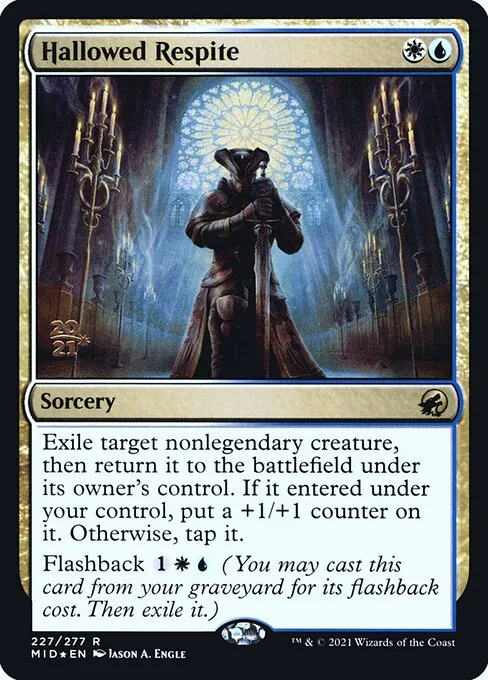 Hallowed Respite · Innistrad: Midnight Hunt Promos 227s/155