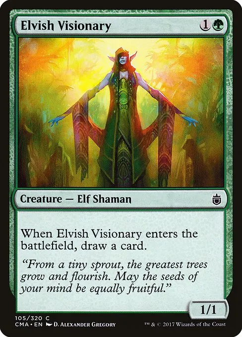 Elvish Visionary · Commander Anthology 105/320
