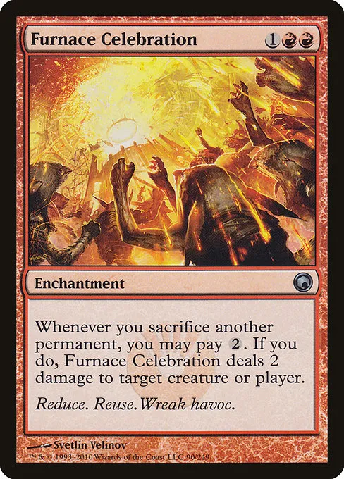 Furnace Celebration · Scars of Mirrodin 90/249