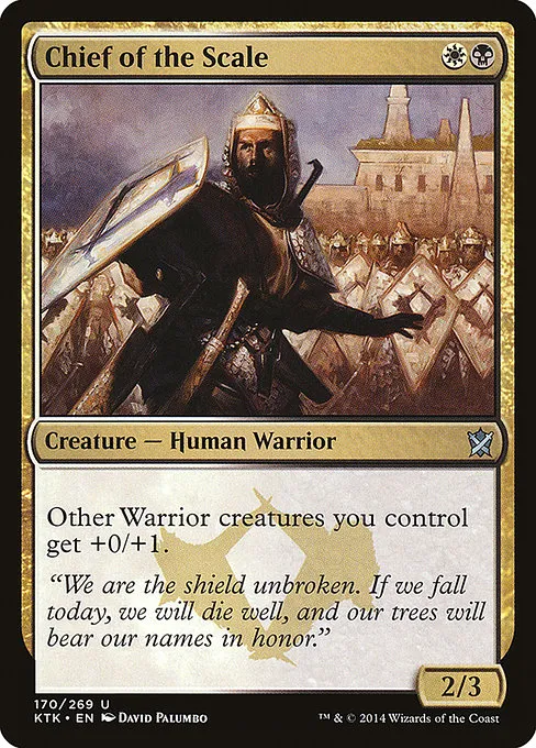 Chief of the Scale · Khans of Tarkir 170/293
