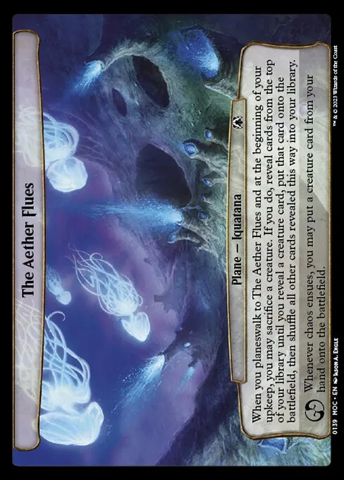 The Aether Flues · March of the Machine Commander 139/450